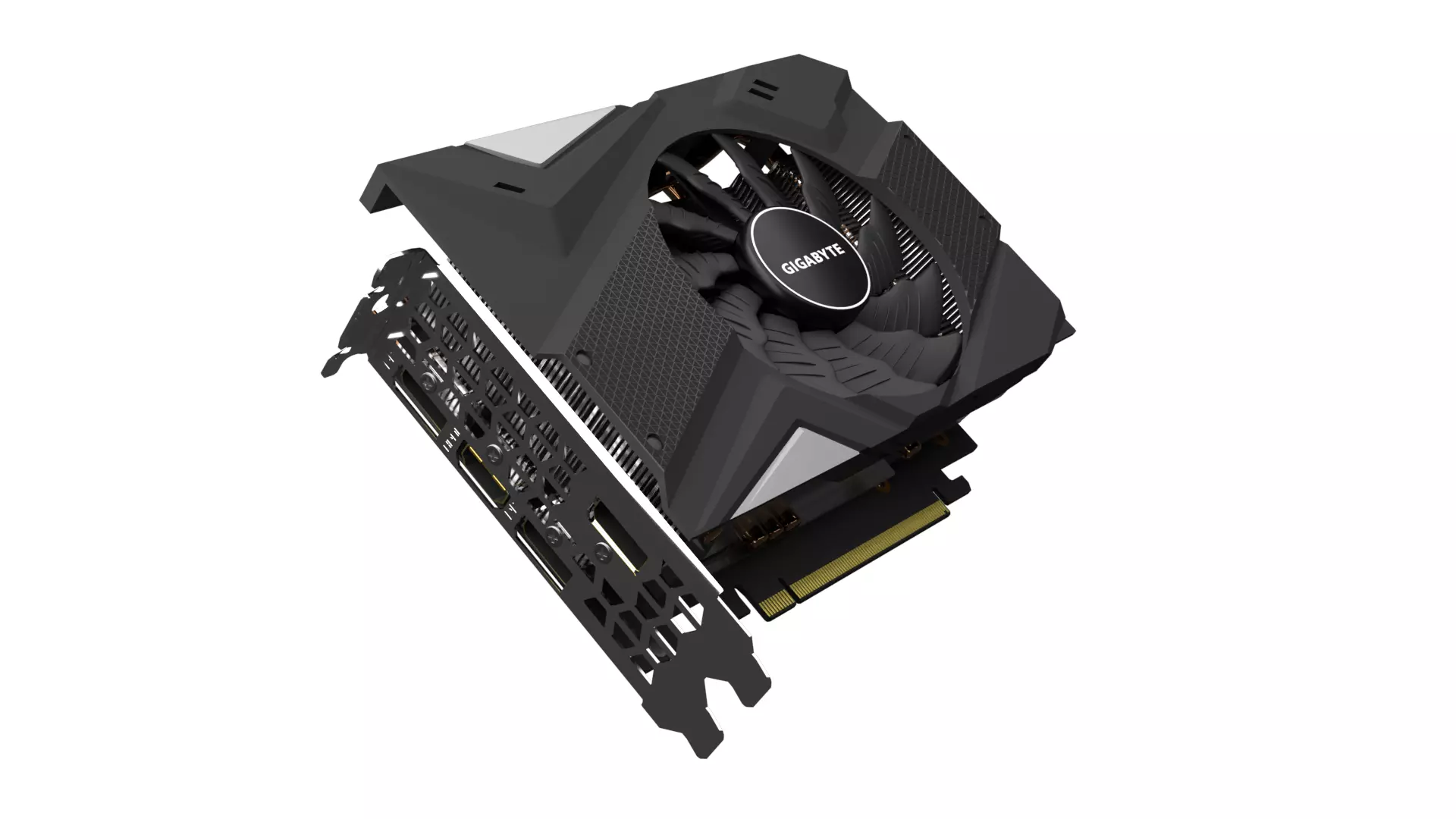 Gigabyte Geforce RTX 2060 MINI ITX OC 6G GPU 3D model_0
