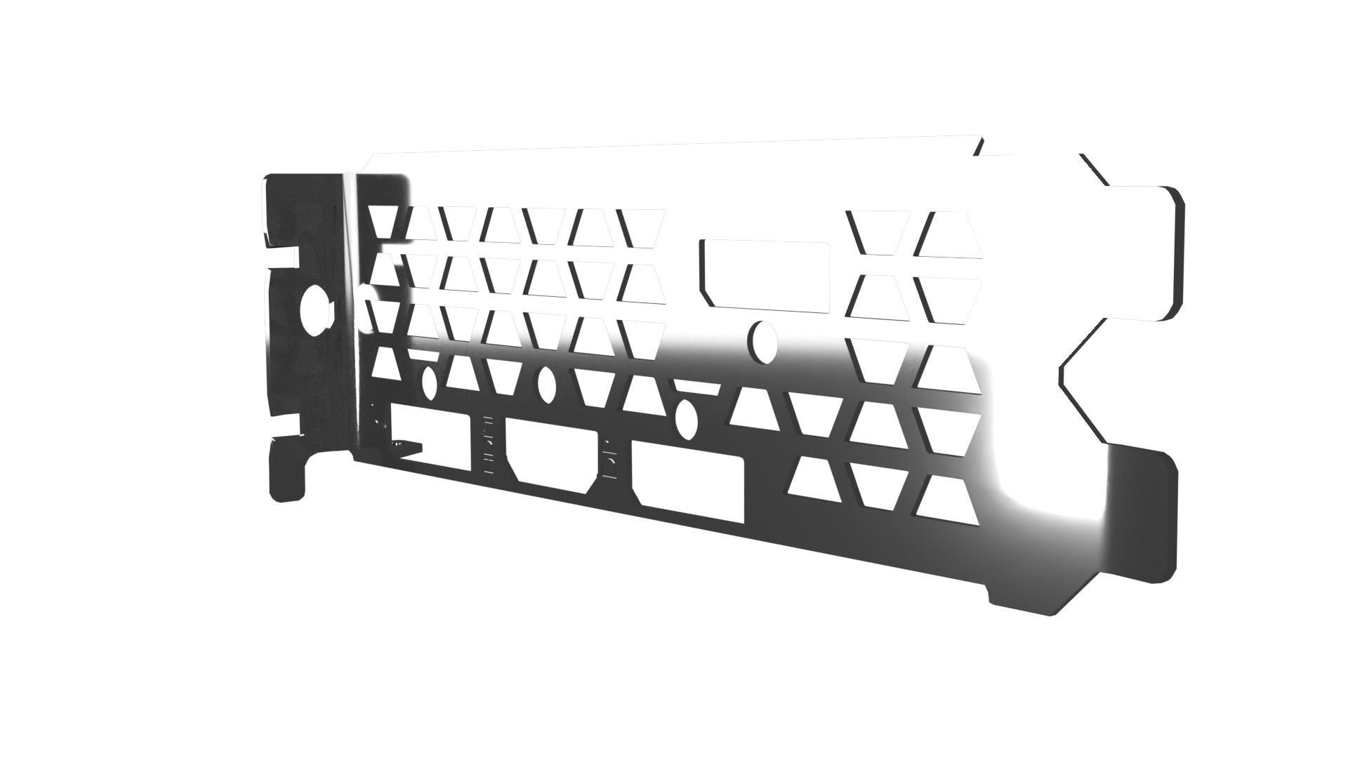 Gigabyte Geforce RTX 2060 MINI ITX OC 6G GPU 3D model_13