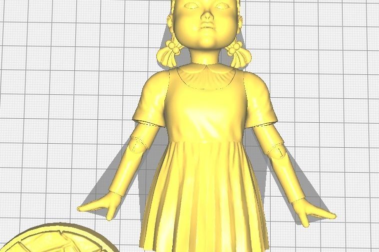 SQUID GAME DOLL 2021 3D print model_2