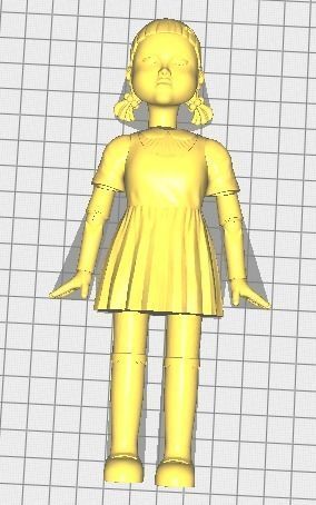 SQUID GAME DOLL 2021 3D print model_3