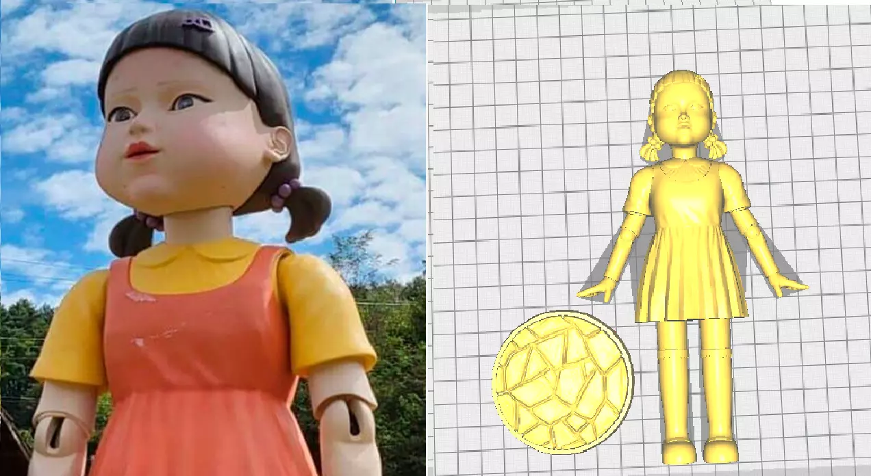 SQUID GAME DOLL 2021 3D print model_0