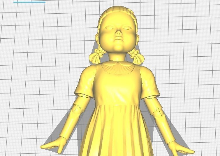 SQUID GAME DOLL 2021 3D print model_1