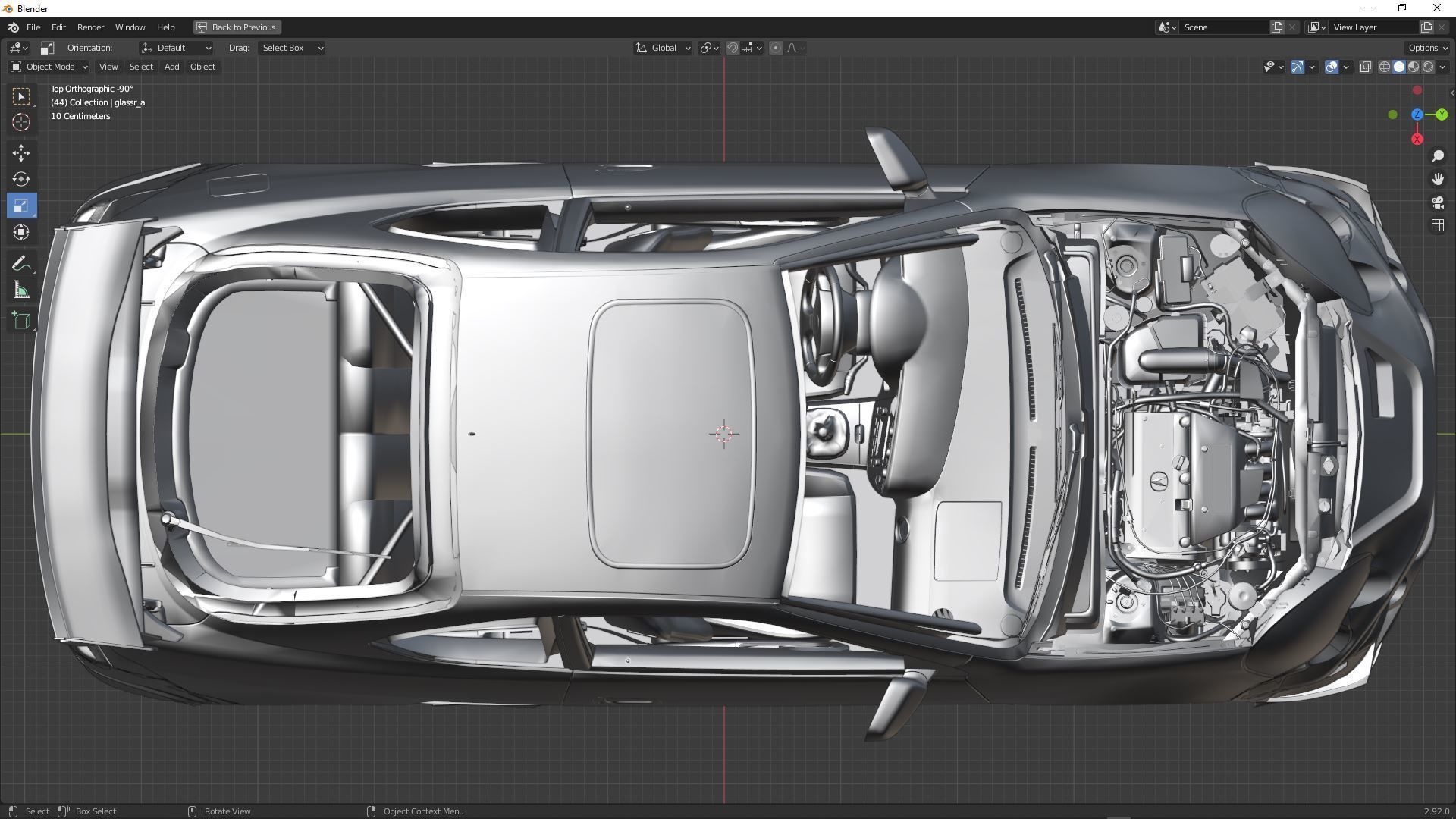 Acura RSX Type - S 2002 3D model_6