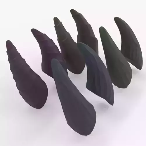 Medium Devil Horns Bundle - Miranda 3D print model