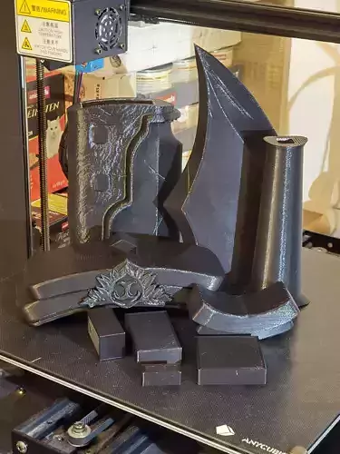 3D Print - Cosplay Weapon - Dagger - Dolch 3D print model