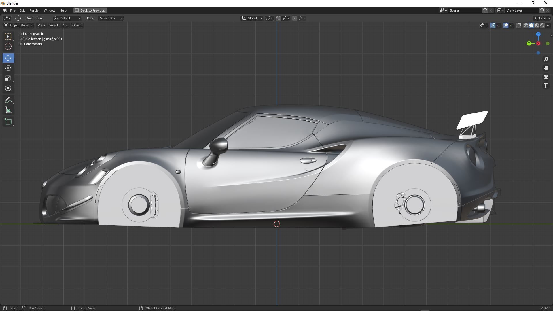 Alfa Romeo 4c 2014  3D model_1