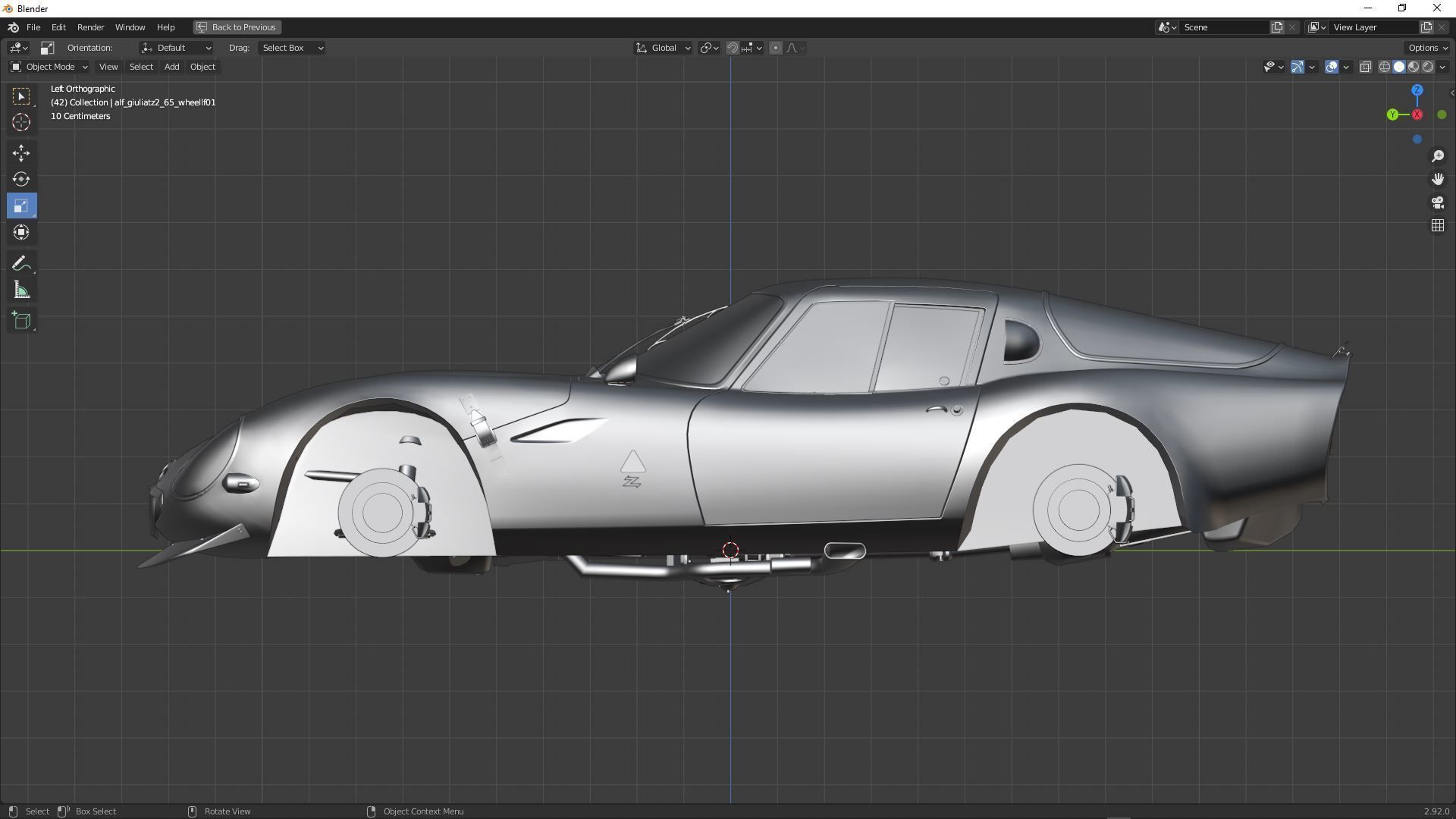 Alfa Romeo Giulia TZ2 1965 3D model_1