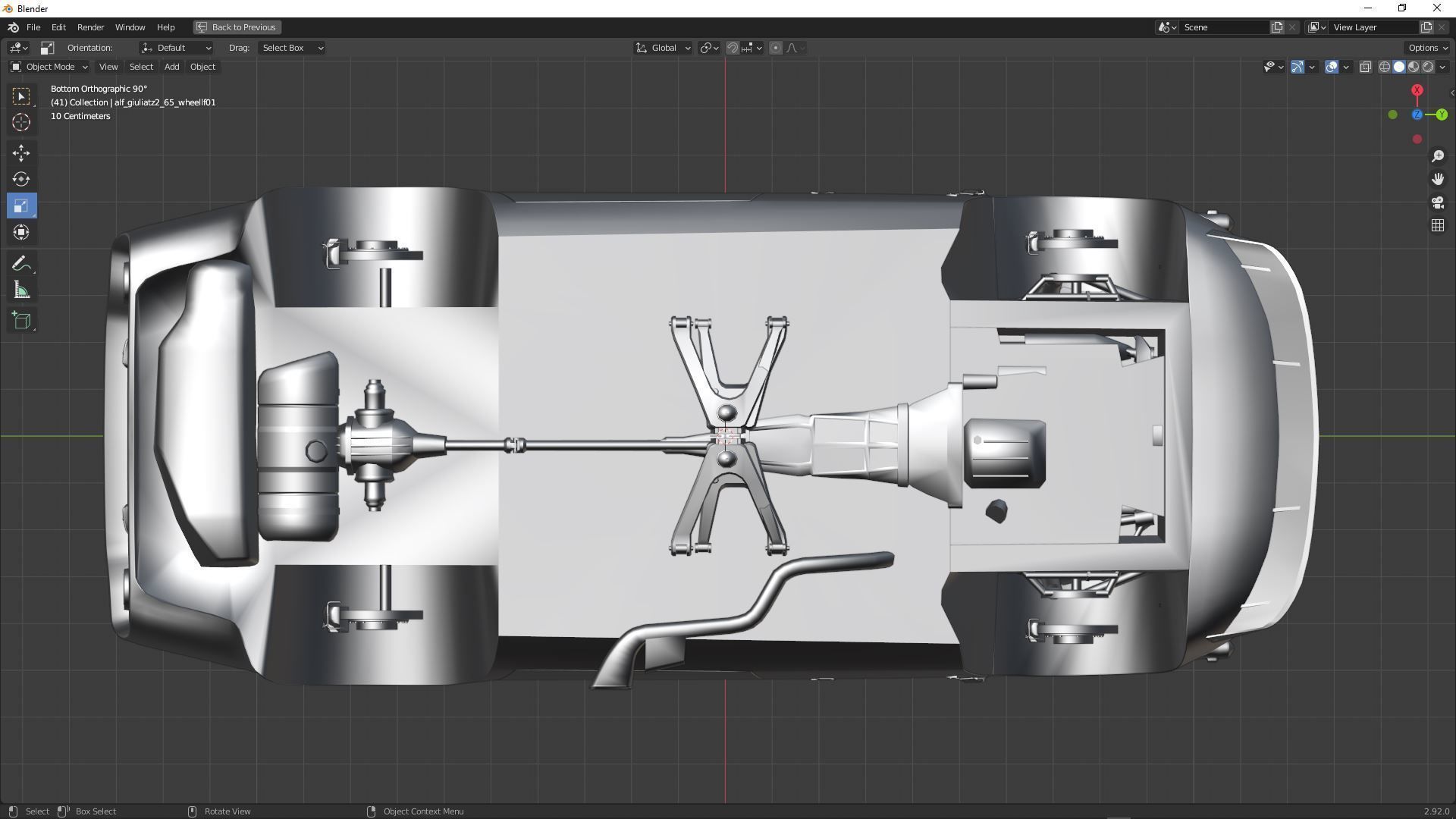 Alfa Romeo Giulia TZ2 1965 3D model_4