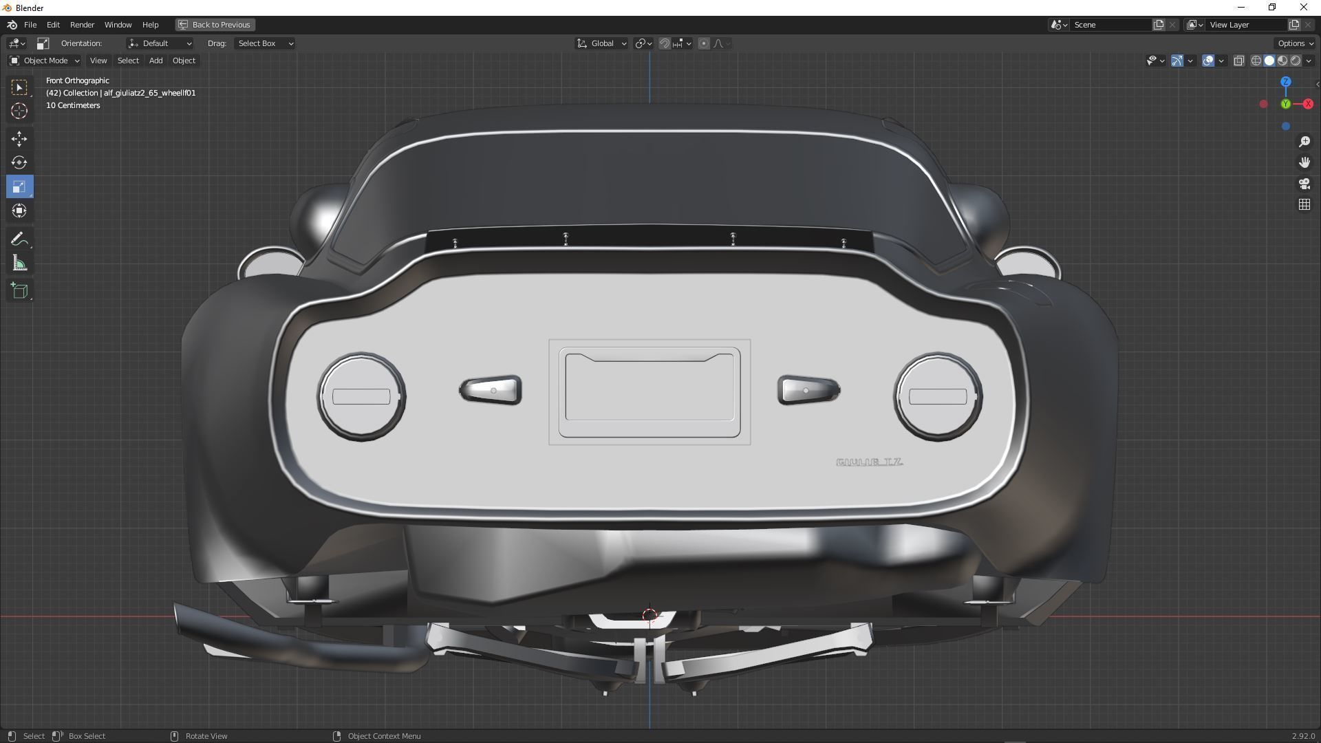 Alfa Romeo Giulia TZ2 1965 3D model_2