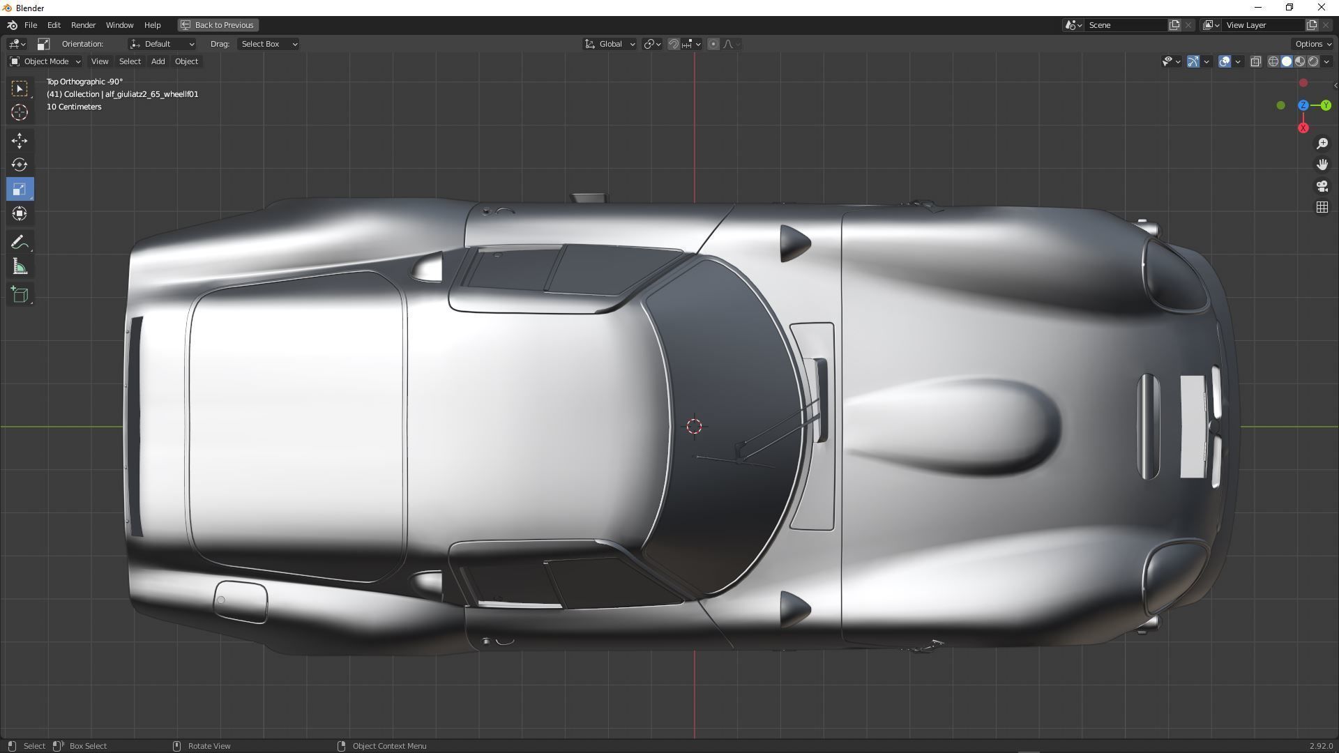 Alfa Romeo Giulia TZ2 1965 3D model_5