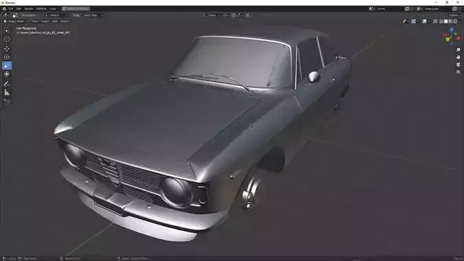 Alfa Romeo GTA 1965 3D model