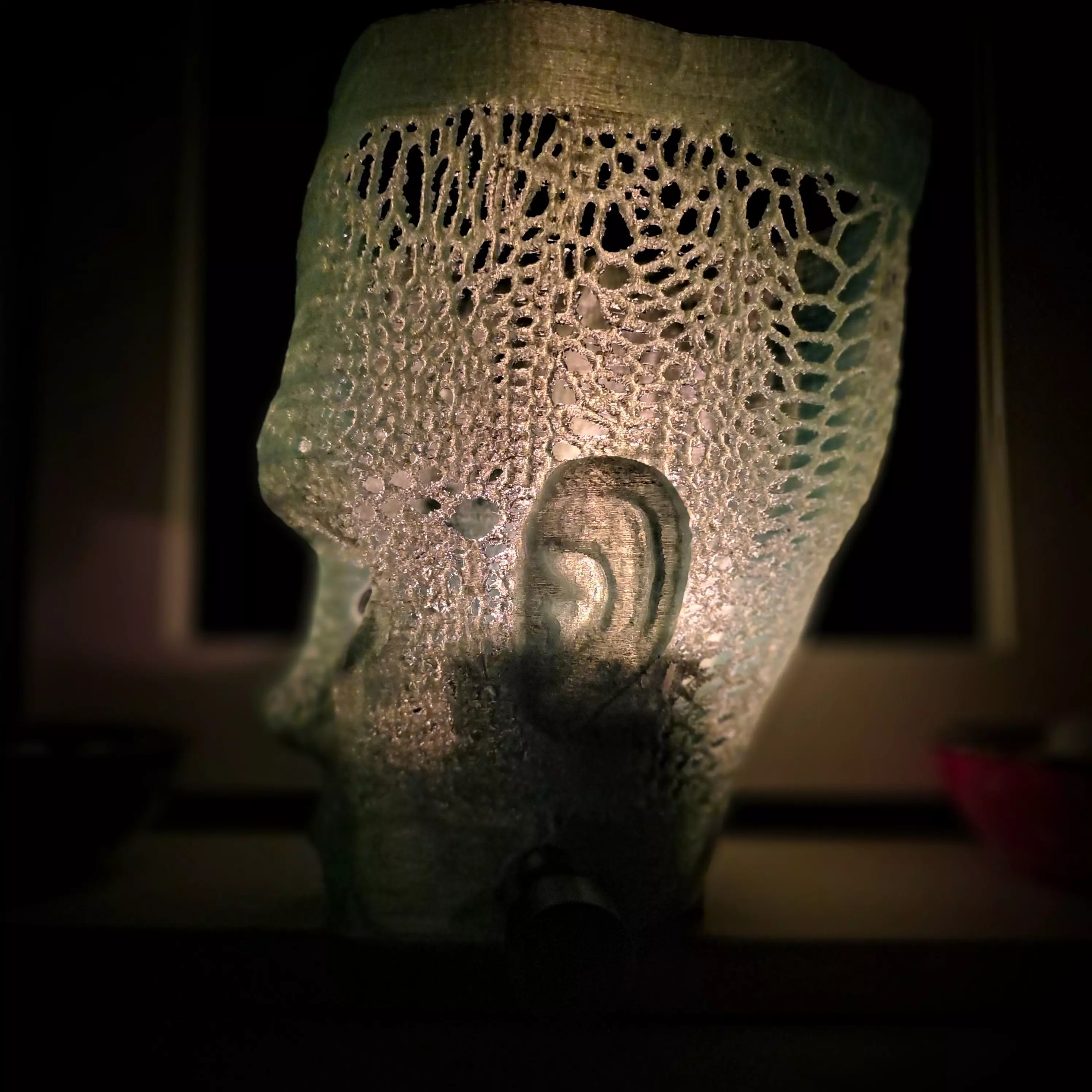 Halloween Frankestein Lantern 3D print model_0