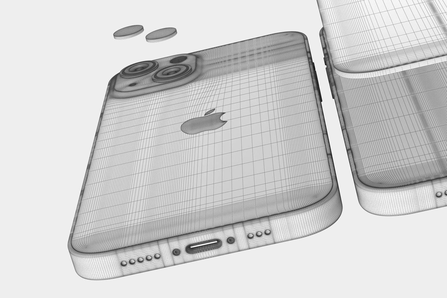 Apple iPhone 13 All colors 3D model_31