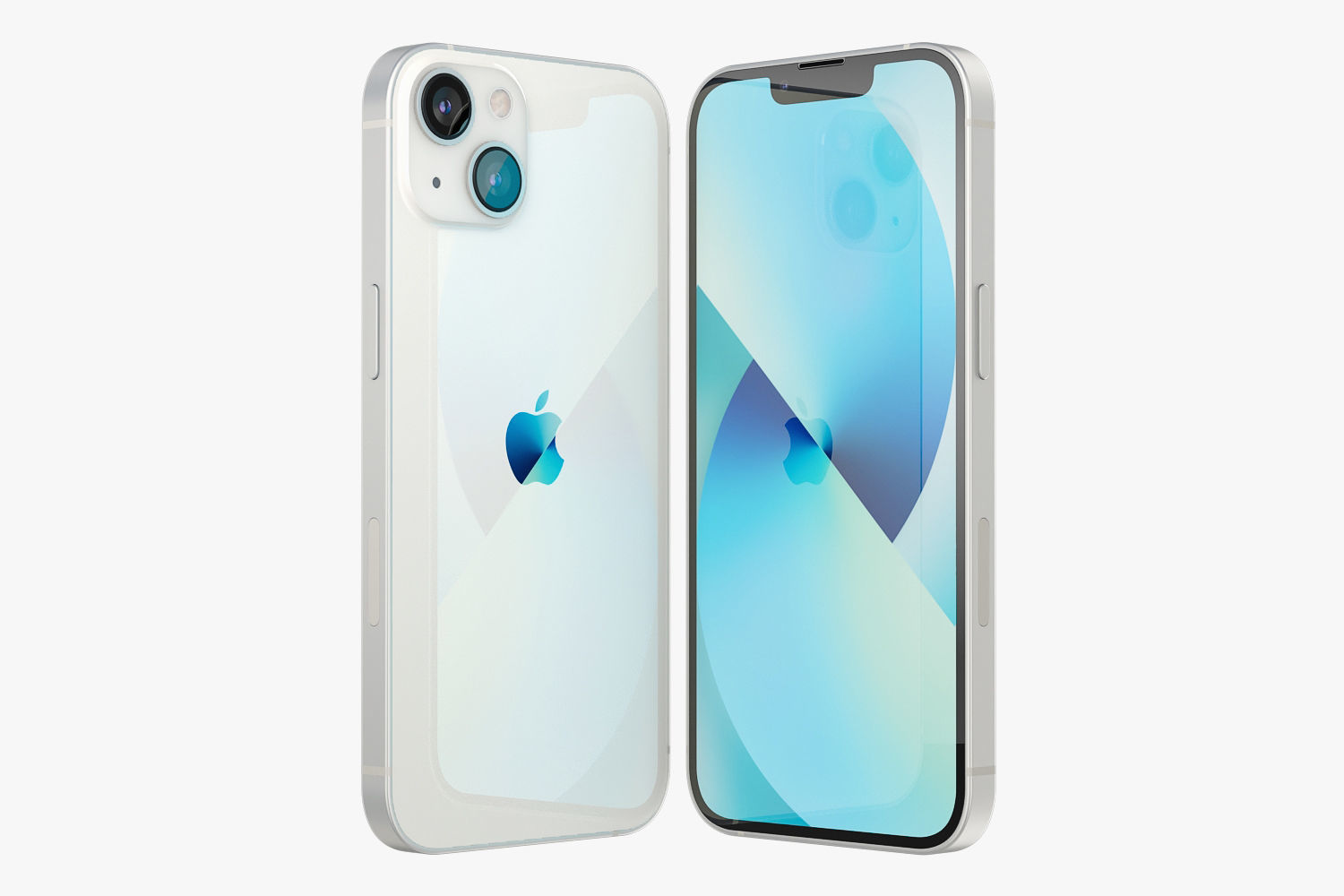 Apple iPhone 13 All colors 3D model_11