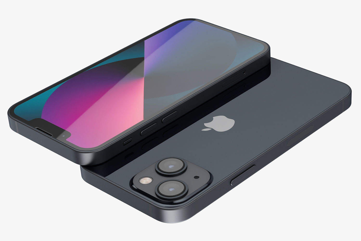 Apple iPhone 13 mini All colors 3D model_8