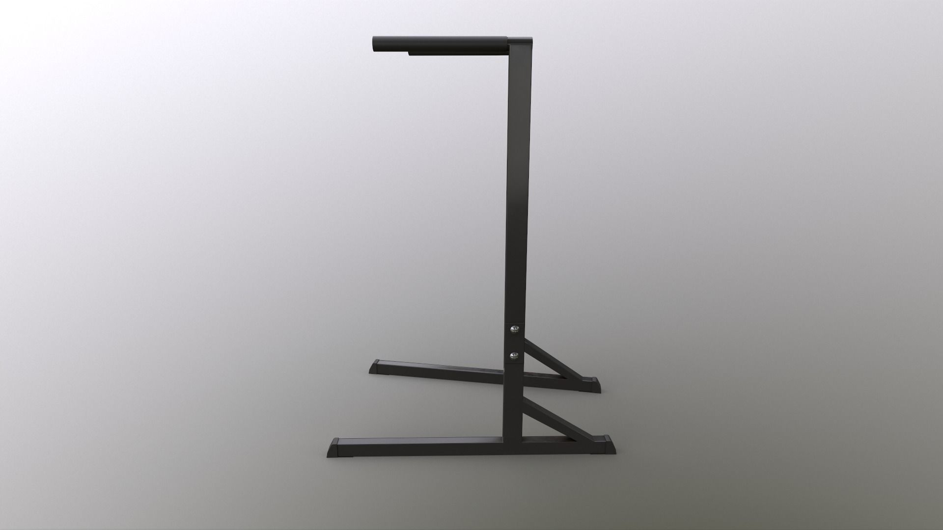 PBR Dipping Stand Dip Bar Low-poly 3D model_8