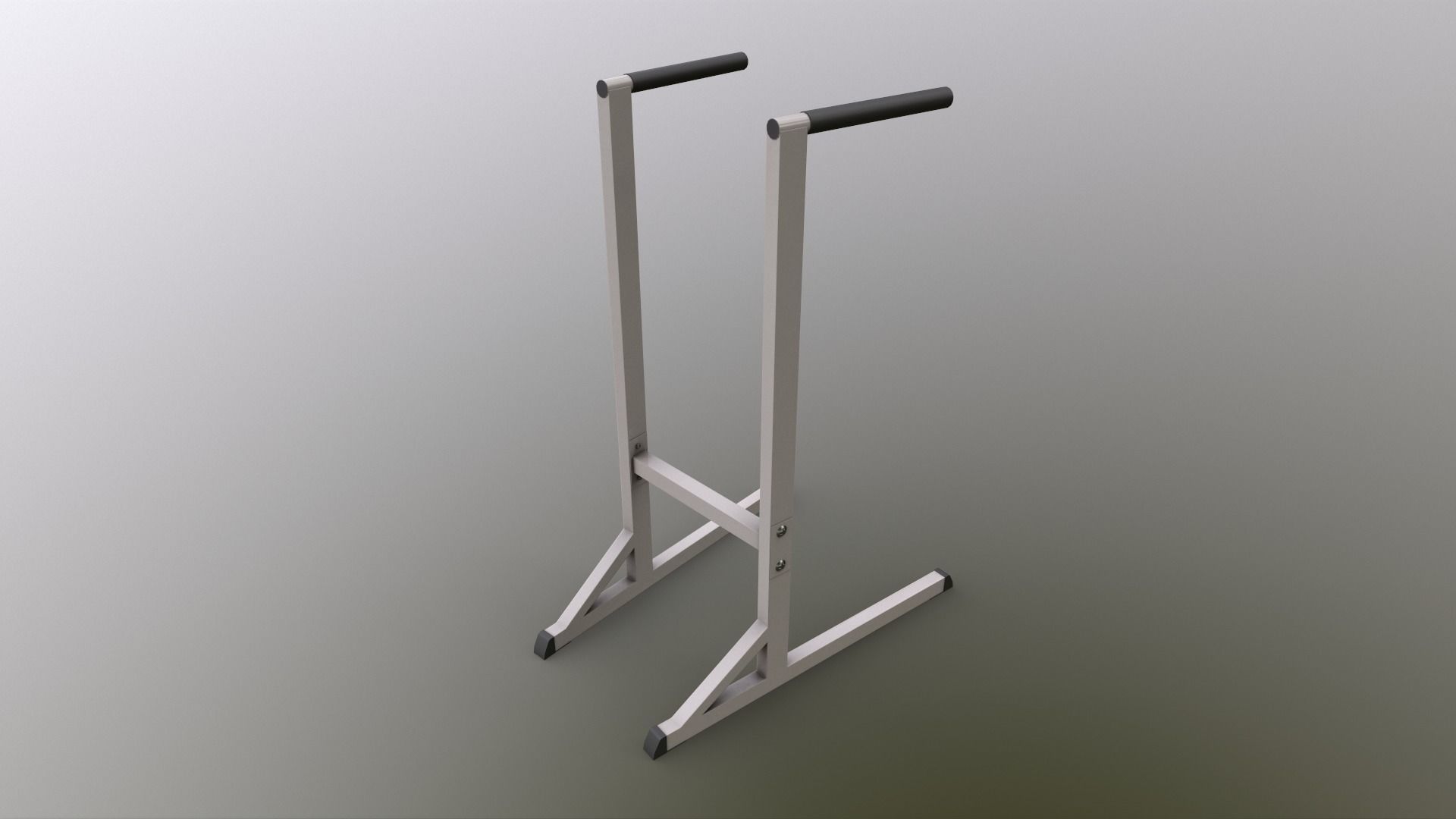 PBR Dipping Stand Dip Bar Low-poly 3D model_17