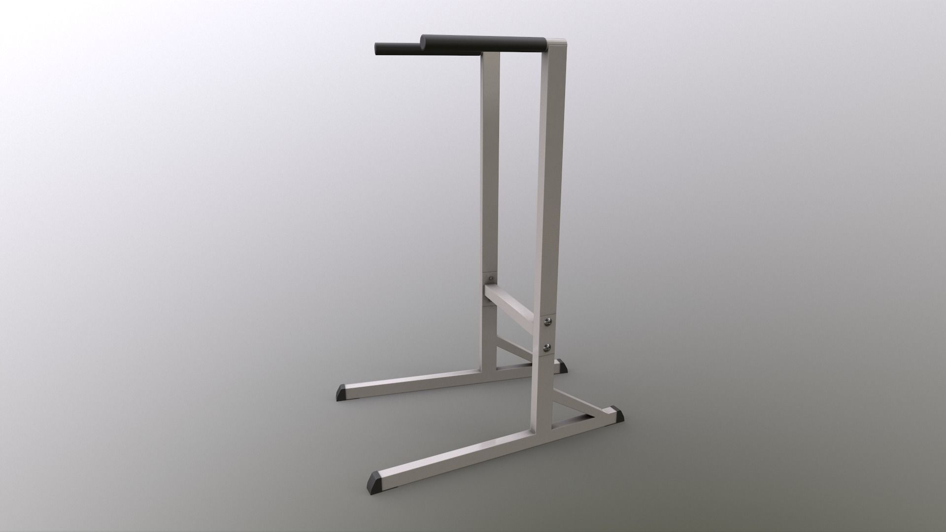 PBR Dipping Stand Dip Bar Low-poly 3D model_11