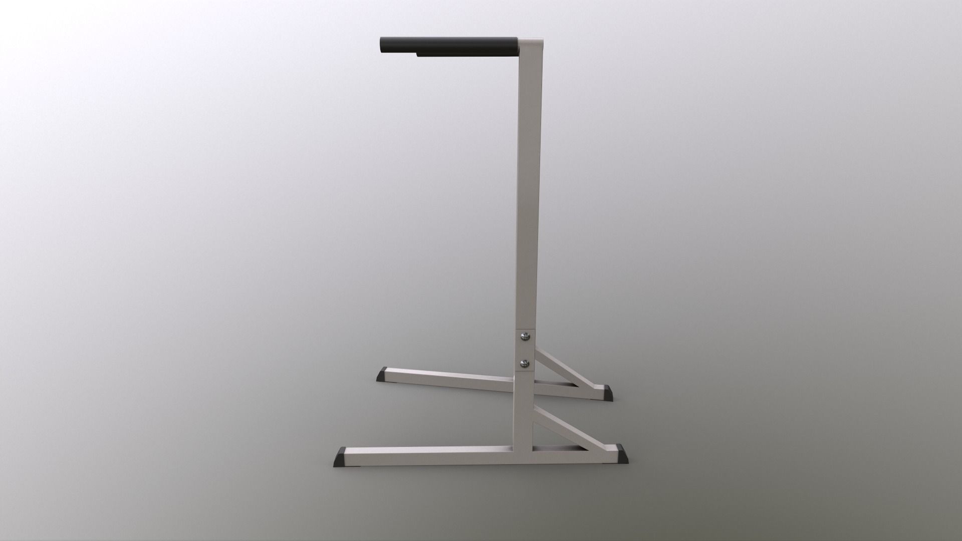 PBR Dipping Stand Dip Bar Low-poly 3D model_9