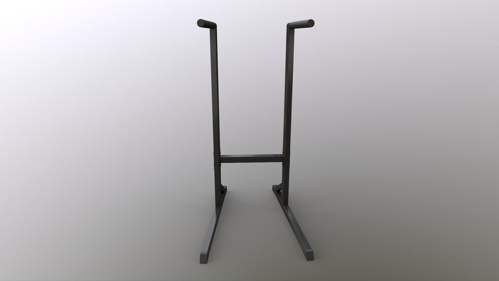 PBR Dipping Stand Dip Bar Low-poly 3D model_14