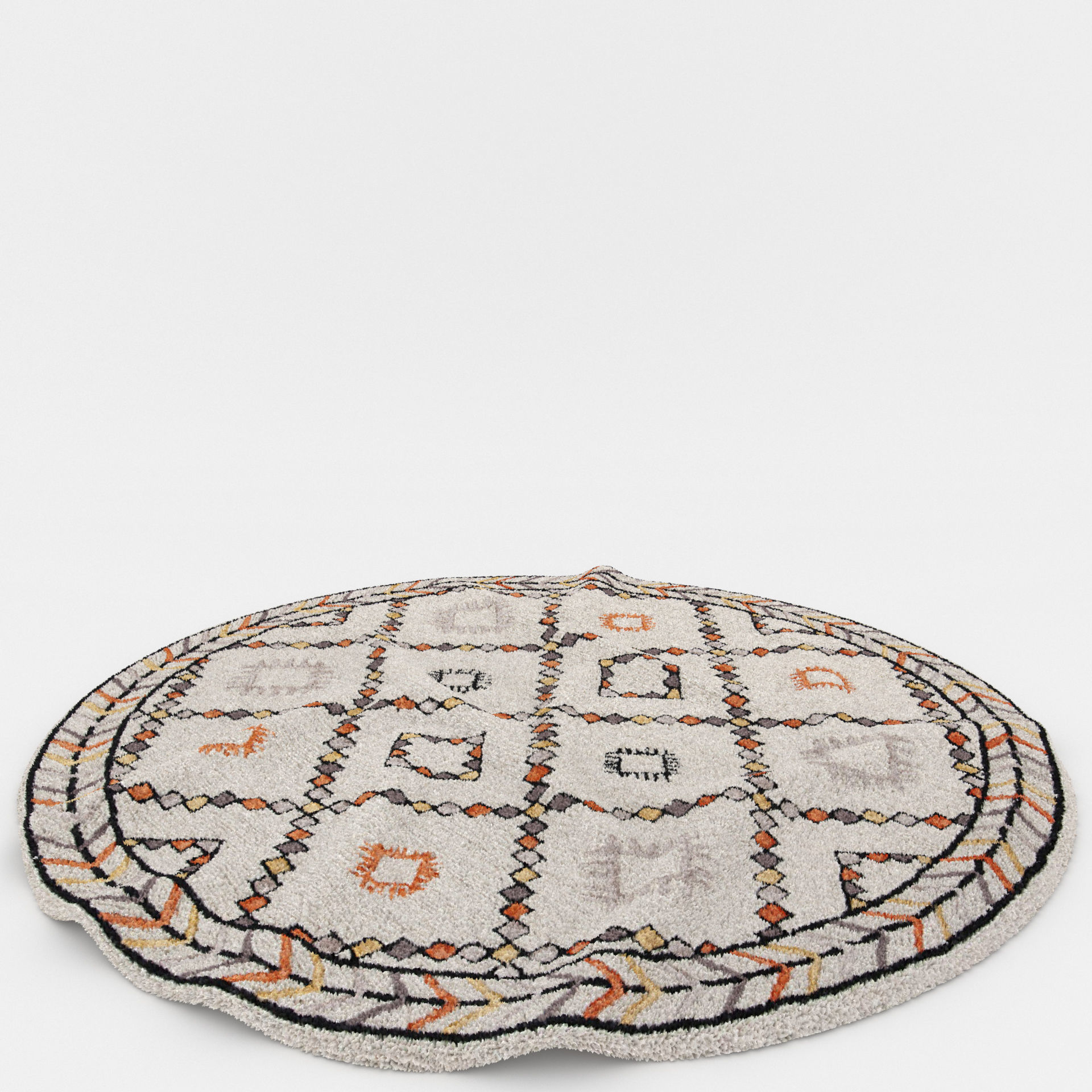 Rugs No 362 Low-poly 3D model_5