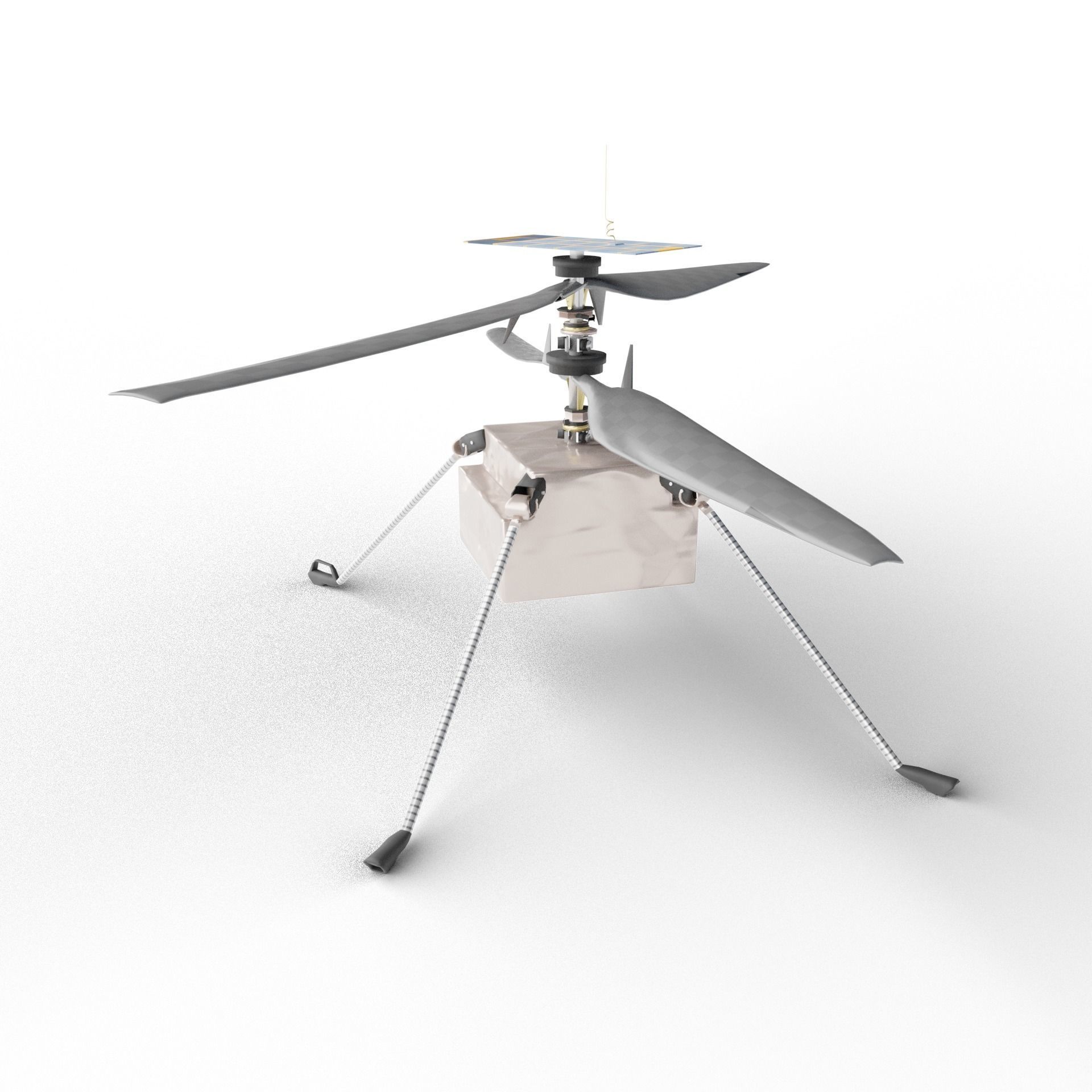 Ingenuity Helicopter 3D model_2