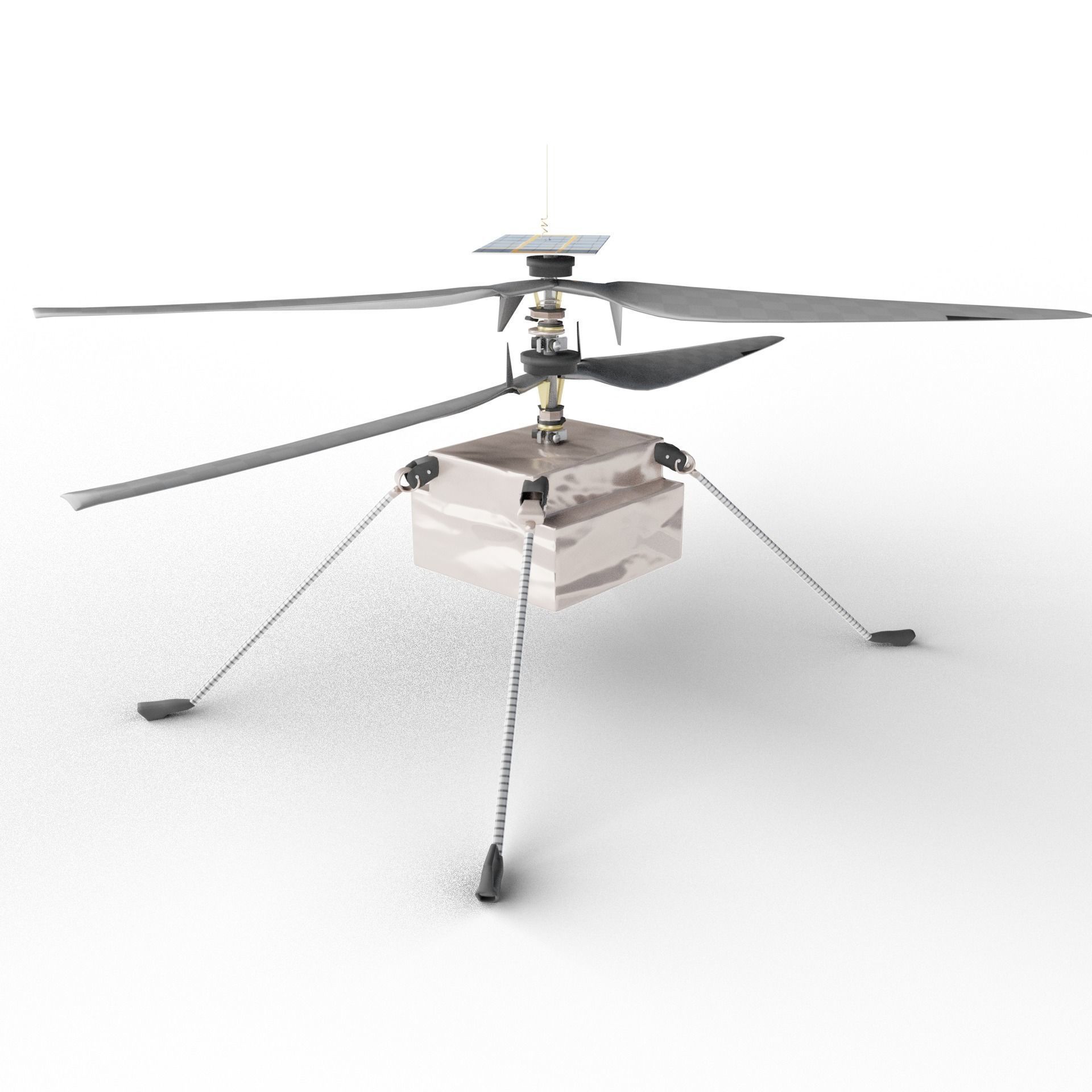 Ingenuity Helicopter 3D model_9