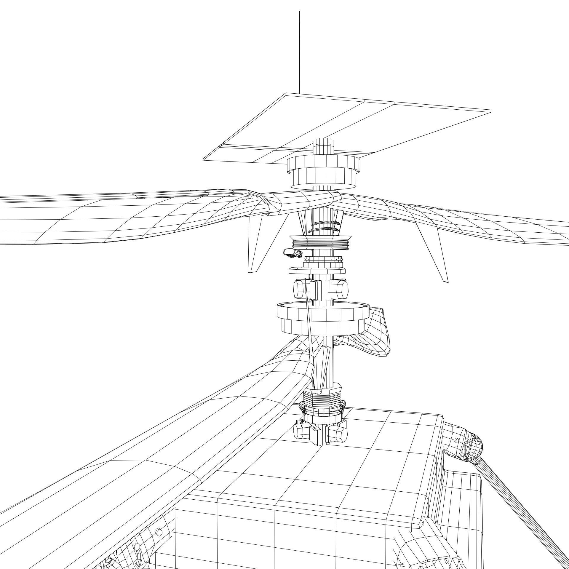 Ingenuity Helicopter 3D model_6