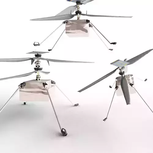Ingenuity Helicopter 3D model