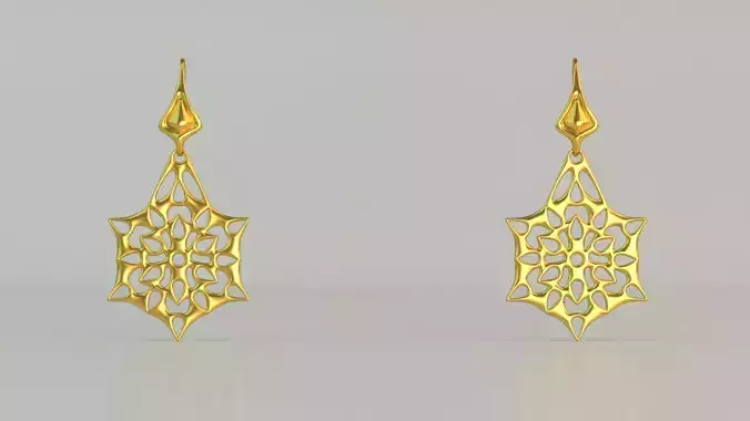 Hnaging Ear Rings 68