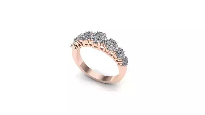 flower illusion ring