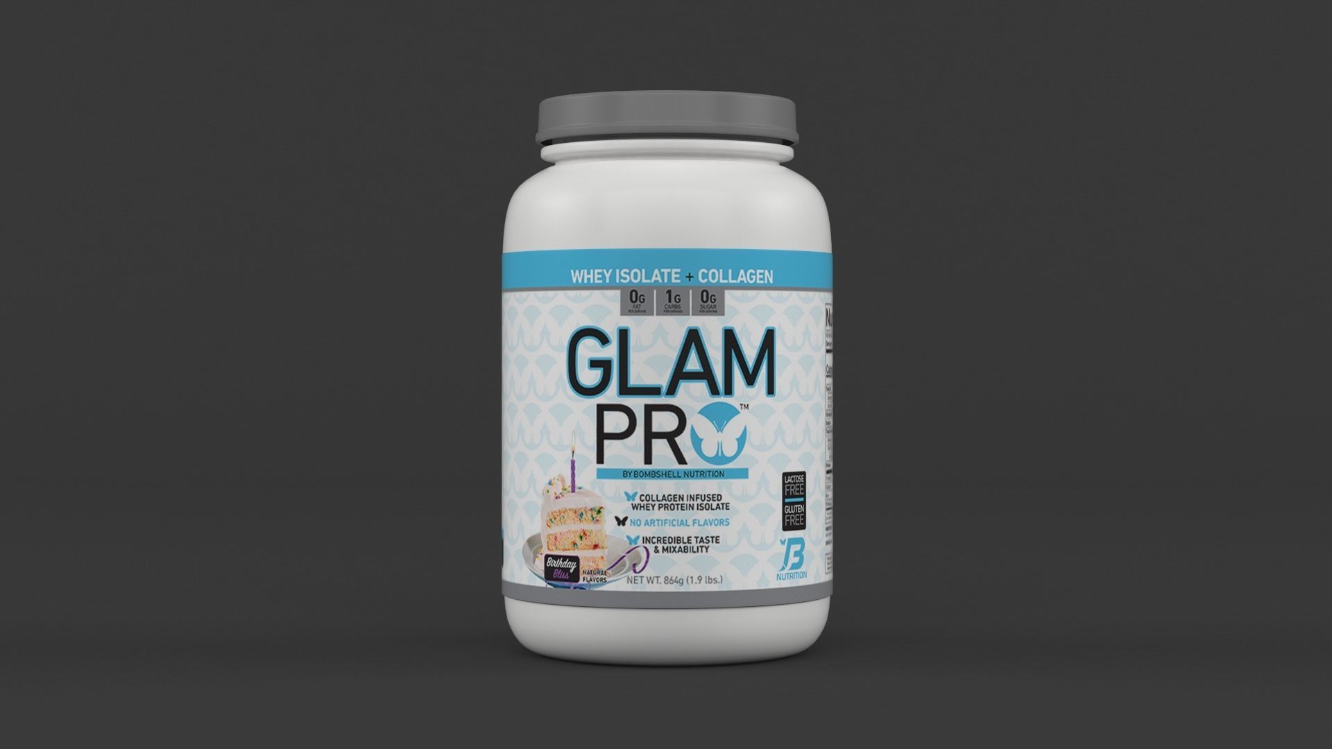 Protein Powders 3D model_7