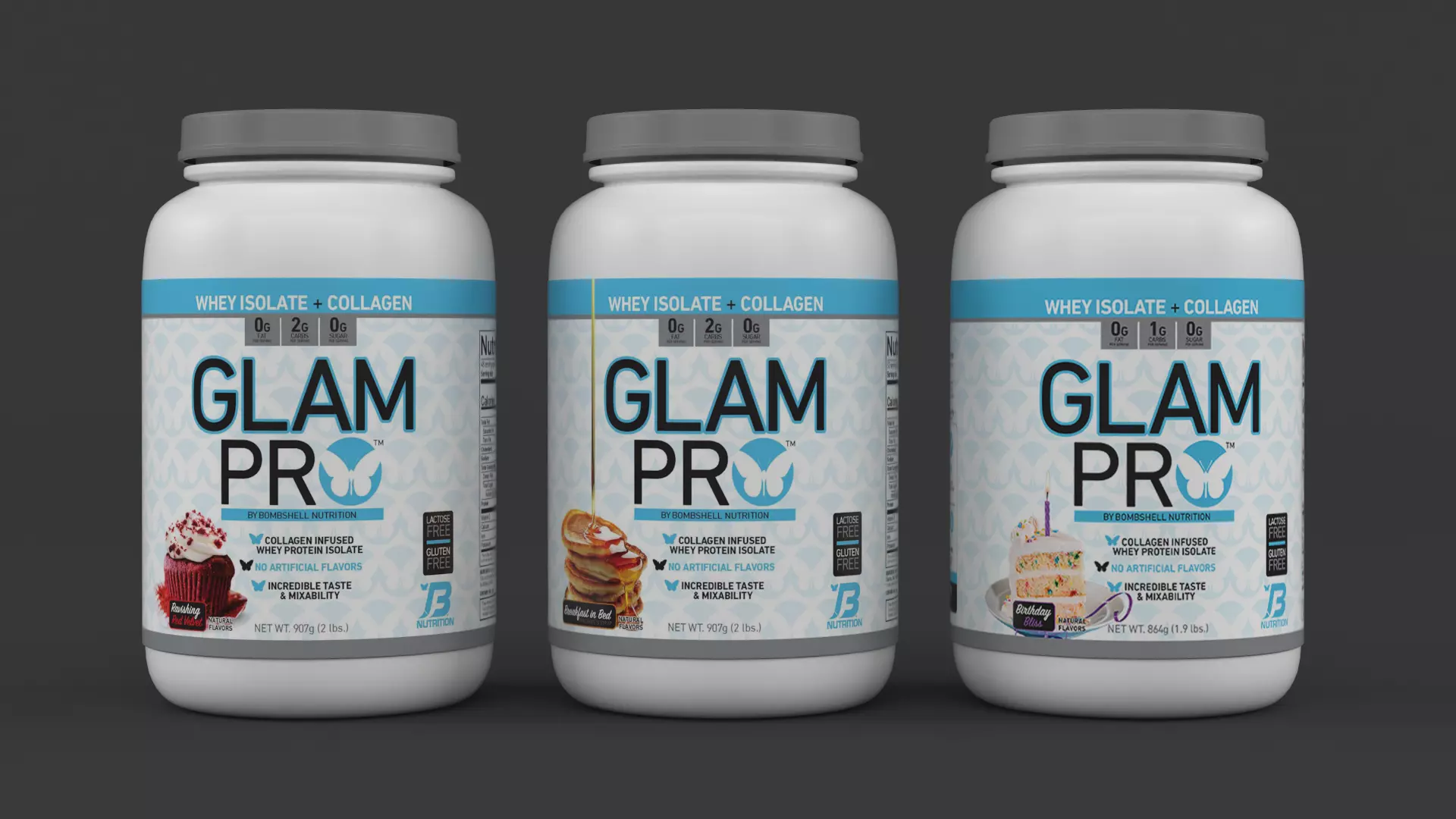 Protein Powders 3D model_0