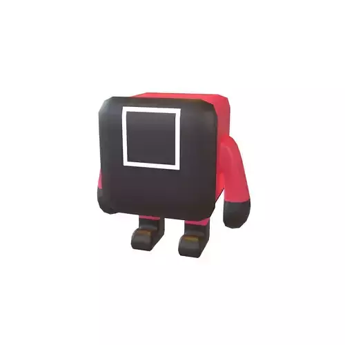 Cube Character 00008 Squid Game NPC