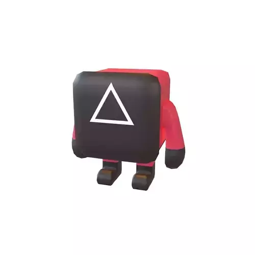 Cube Character 00009 Squid Game NPC