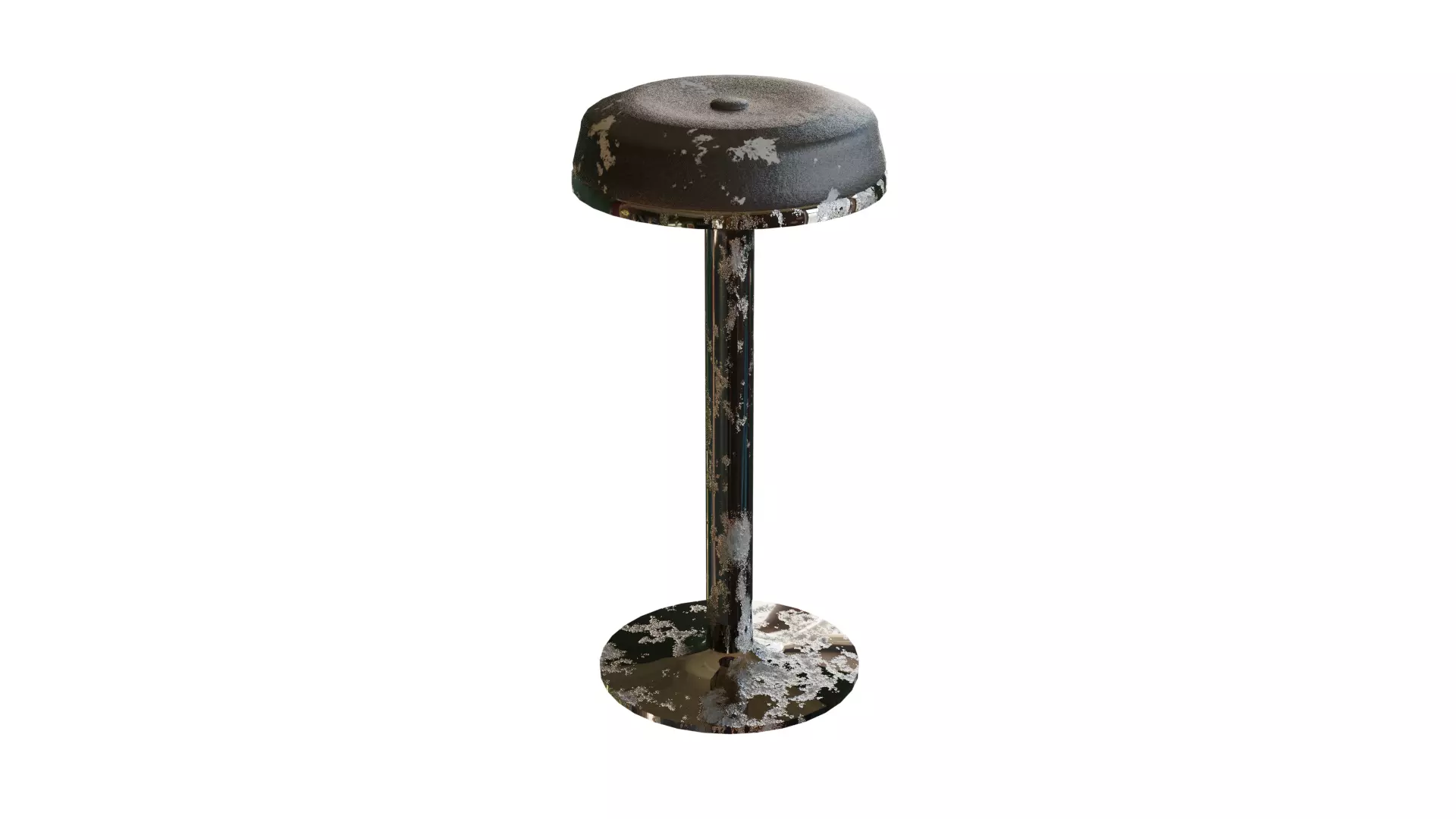 Grungy Bar Stool Free 3D model_0