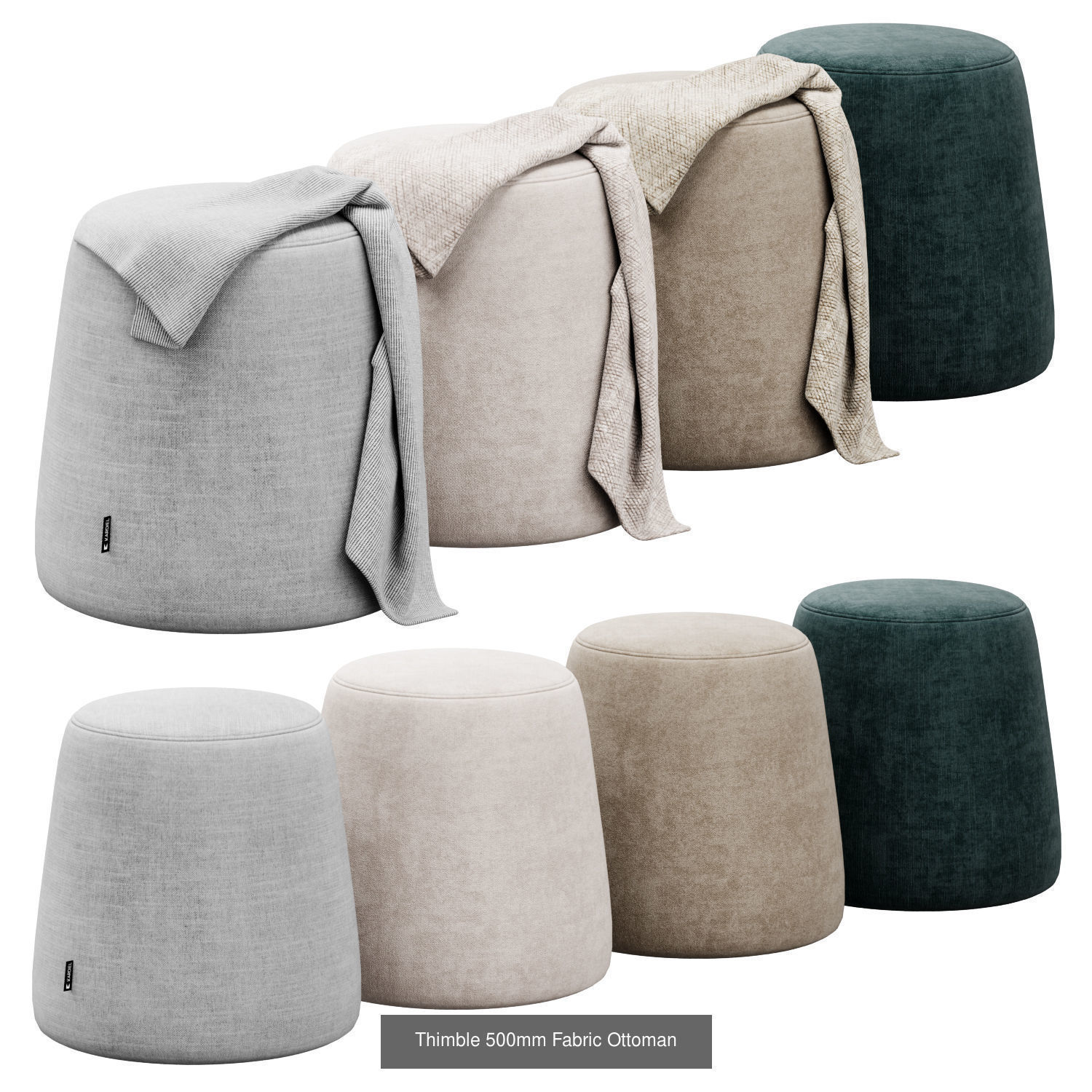 Poufs and ottomans collection 3 _3