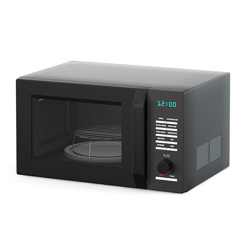 microwave Free 3D model