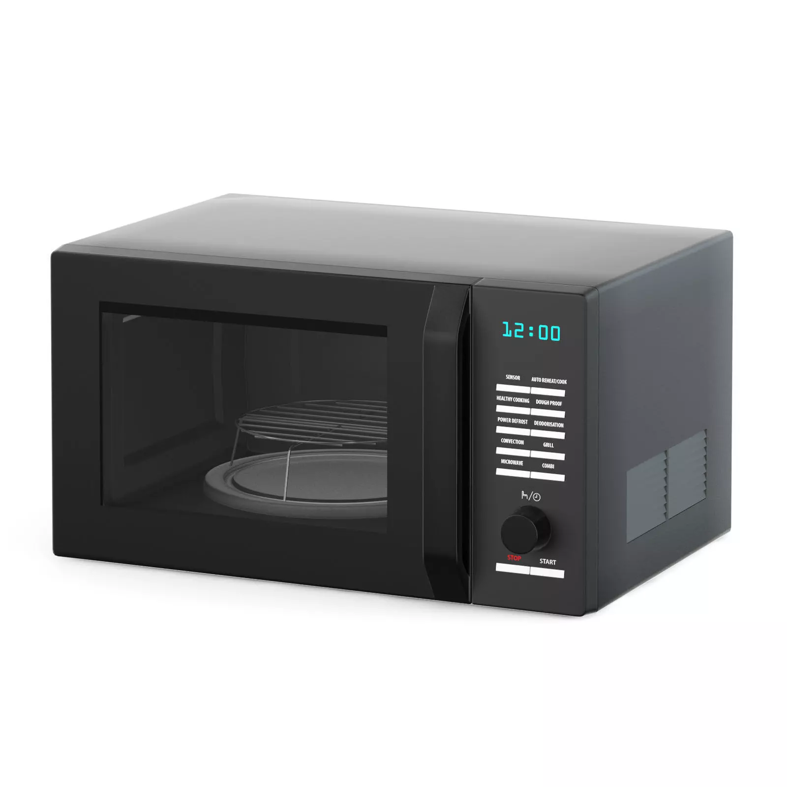 microwave Free 3D model_0