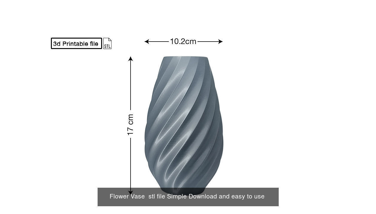 Vase and Multipurpose Pen Stand stl file for 3d printing  3D Model Collection_3
