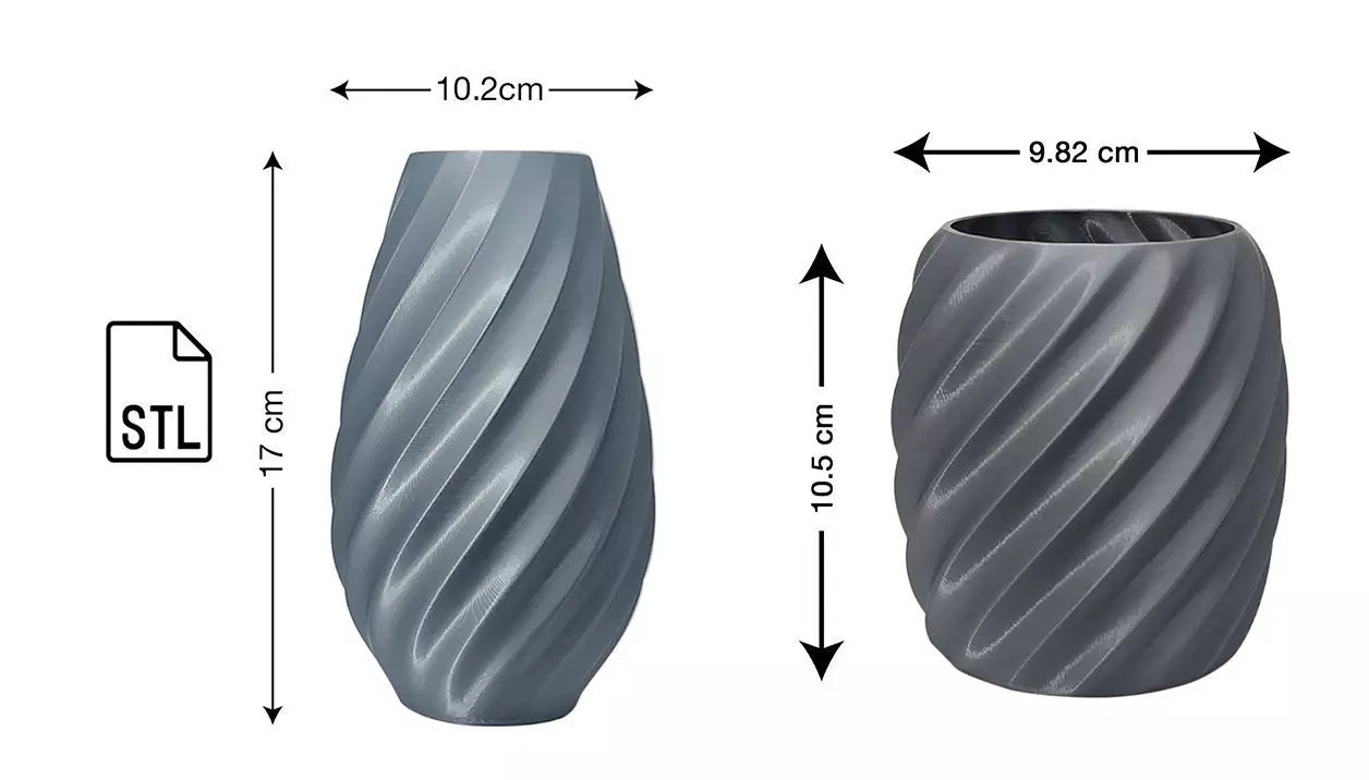 Vase and Multipurpose Pen Stand stl file for 3d printing  3D Model Collection_0