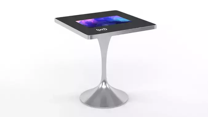 Round Smart Touch Table