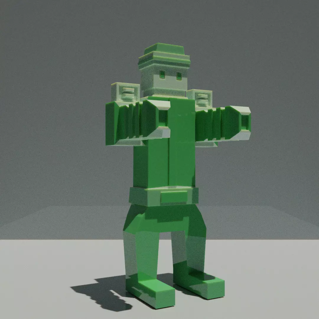robot 01 Free 3D model