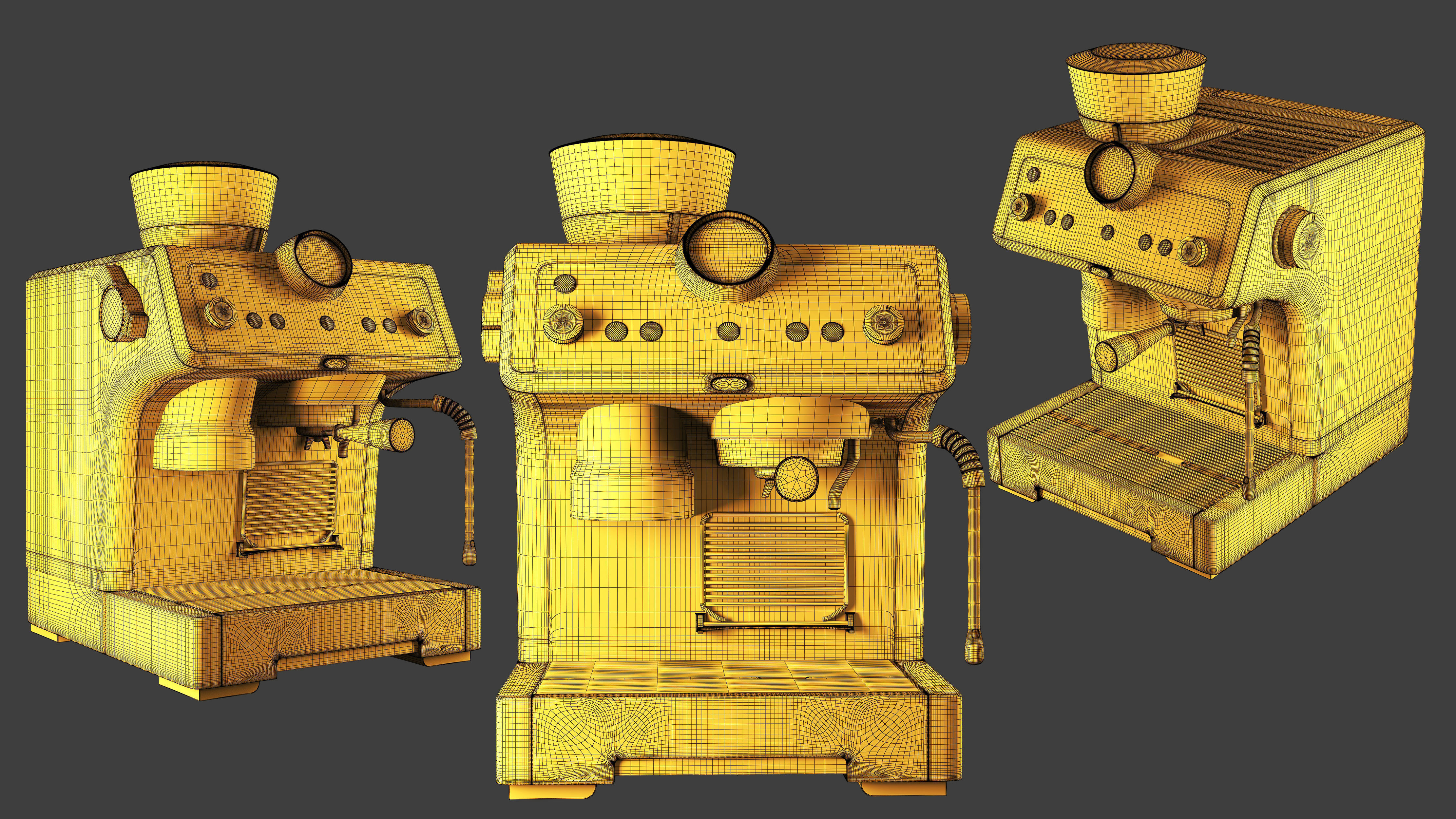 La Specialista Espresso Machine 3D model_4