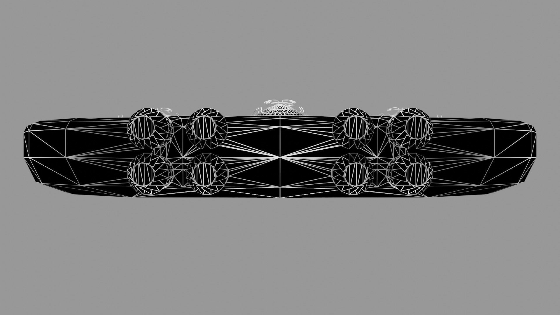 Arborec Flagship 3D model_7