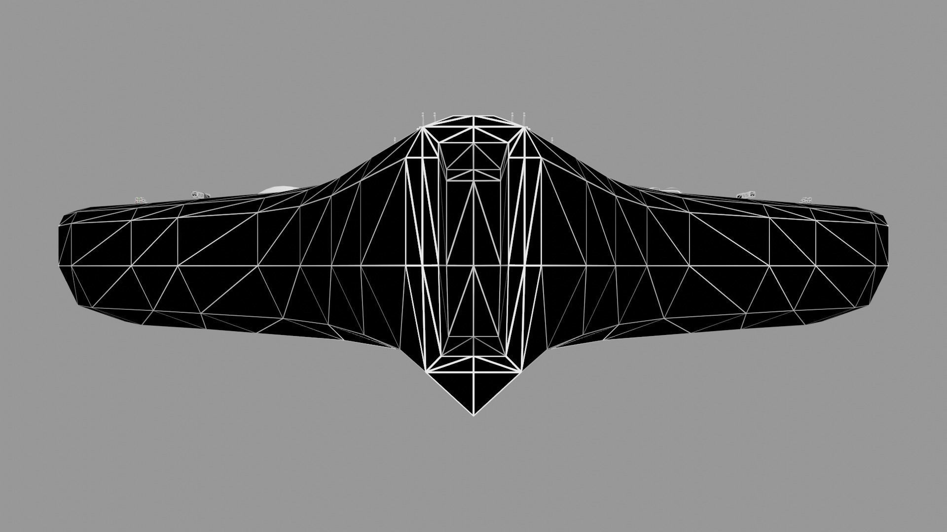 Arborec Flagship 3D model_9