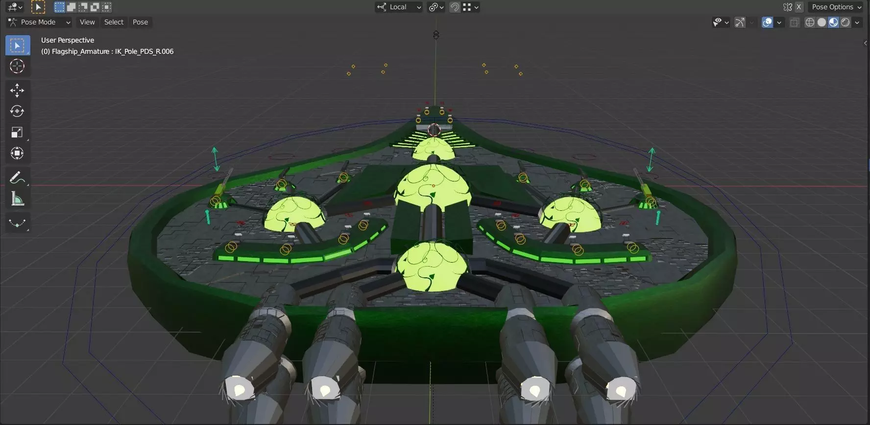 Arborec Flagship 3D model_0