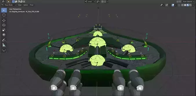 Arborec Flagship 3D model