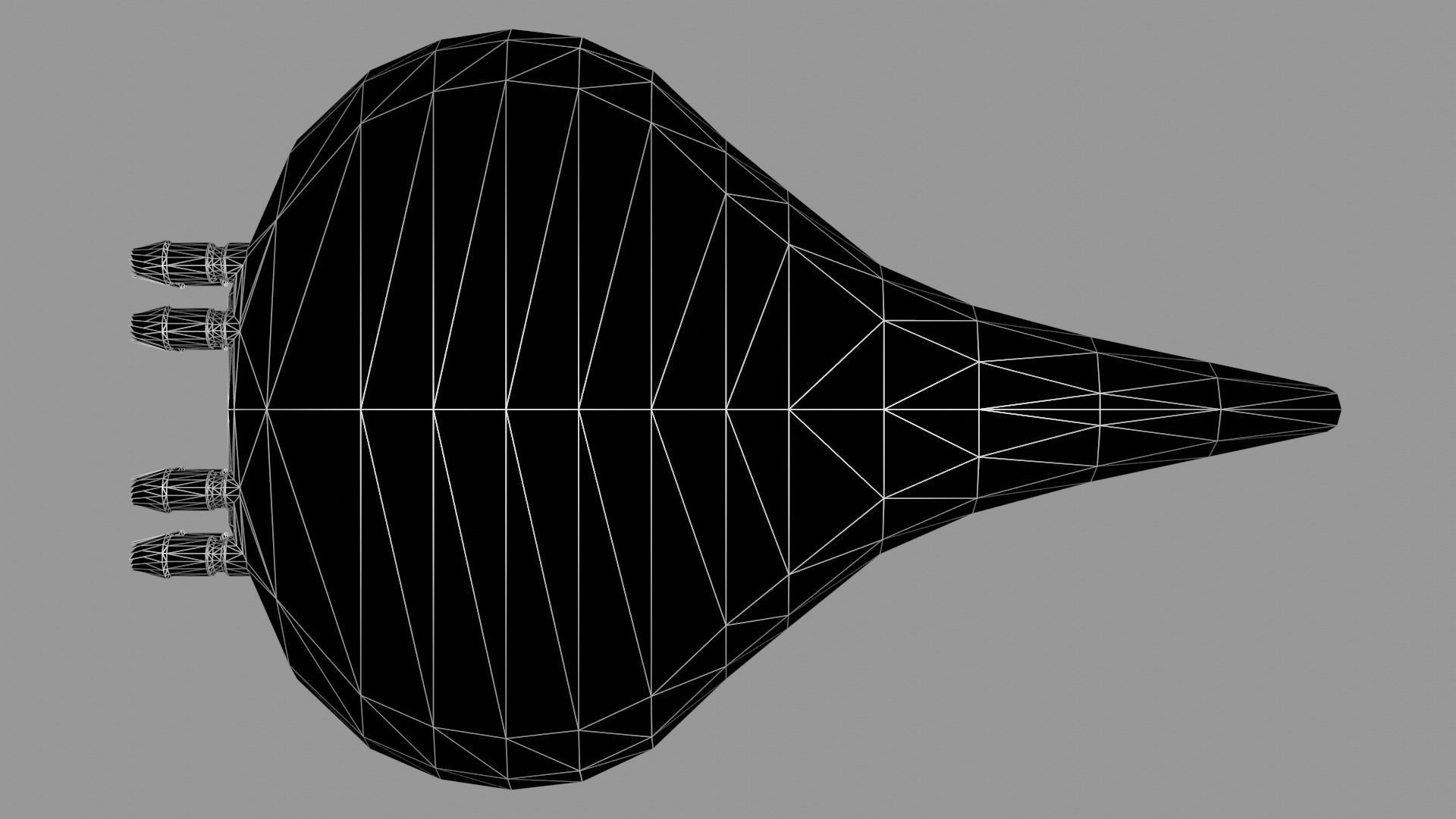 Arborec Flagship 3D model_8