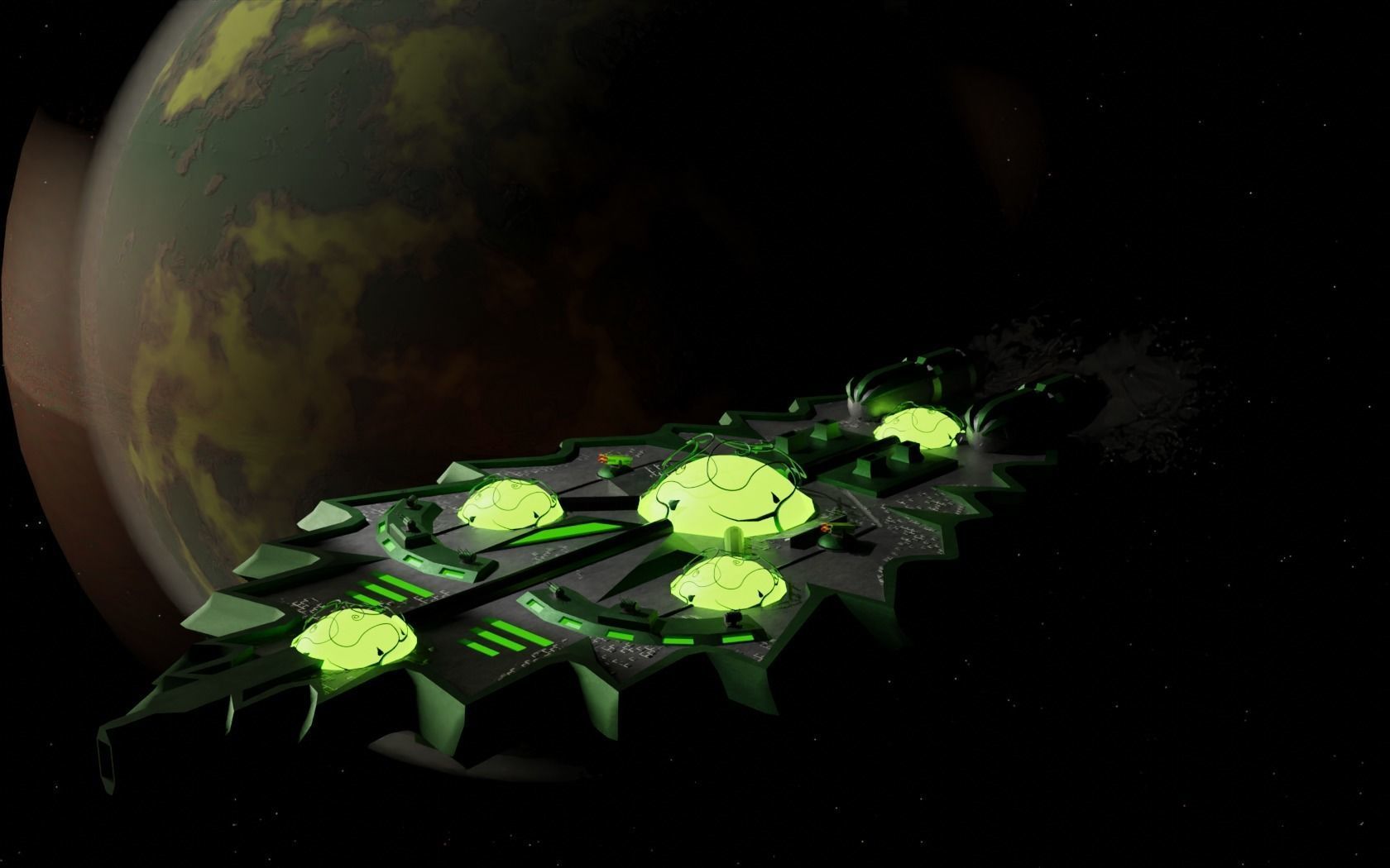 Arborec Dreadnaught 3D model_6